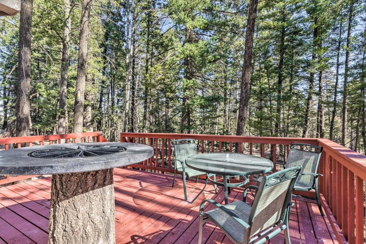 Relaxing Lincoln Forest Retreat With Wraparound Deck Cloudcroft Zewnętrze zdjęcie